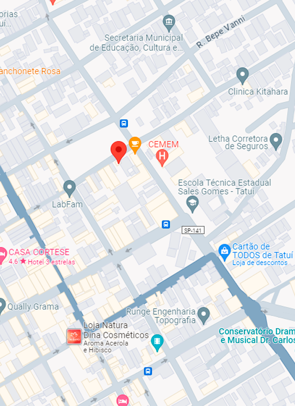 Localização Buffet Claudia Rauscher Entre em Contato